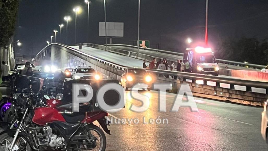 Muere motociclista tras chocar en avenida Eloy Cavazos