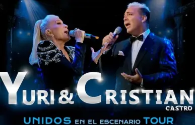 Yuri y Cristian Castro terminan su gira por la CDMX; ¿Cuándo se presentarán?