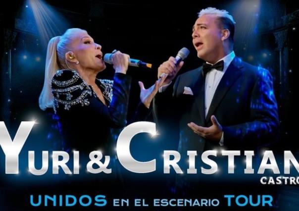 Yuri y Cristian Castro terminan su gira por la CDMX; ¿Cuándo se presentarán?