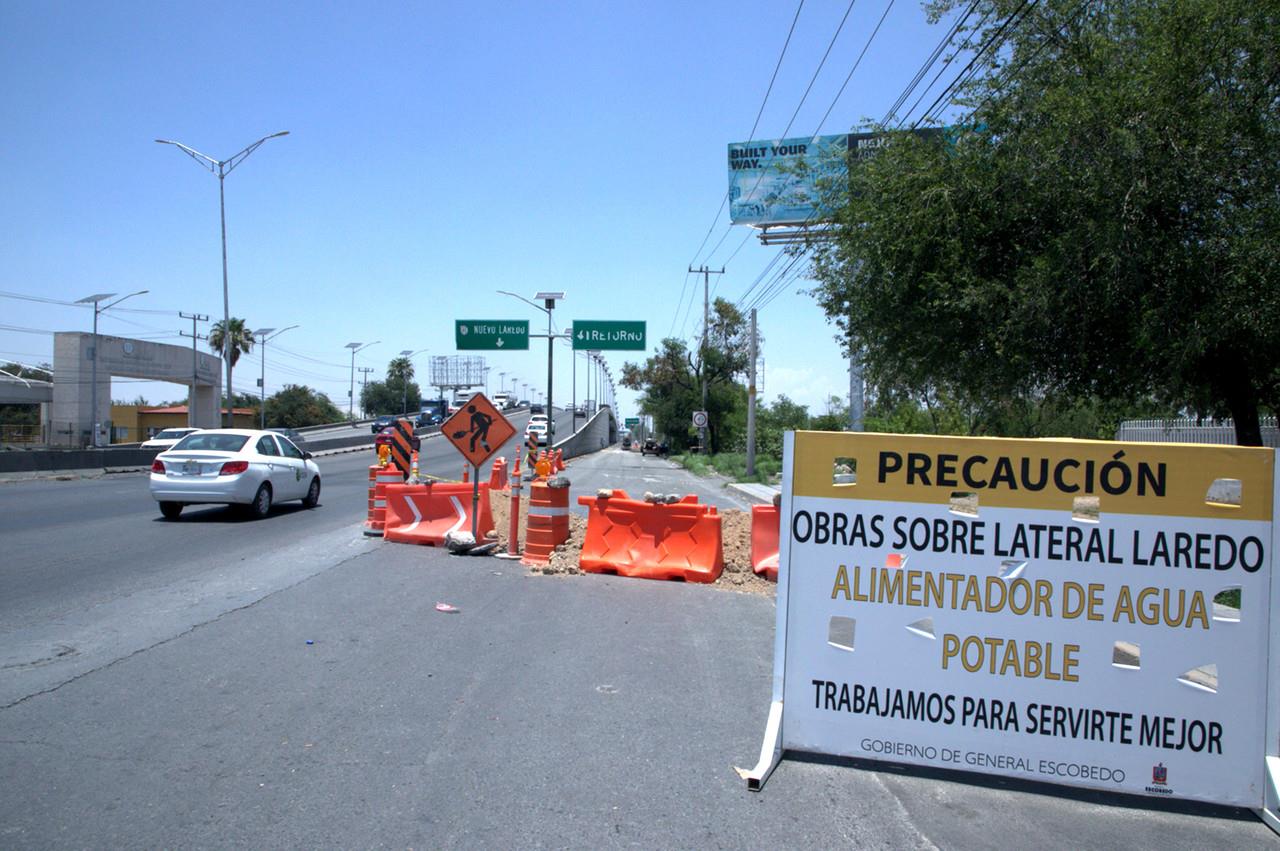 El cierre vial contará con el apoyo de elementos de Tránsito de Escobedo. Foto: Especial.