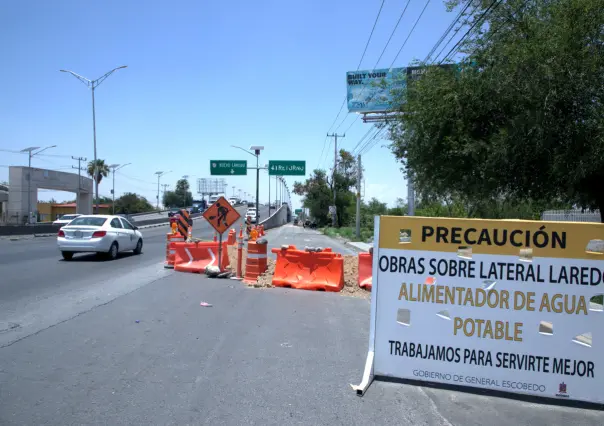 Nuevo cierre vial en Escobedo por trabajos de agua potable