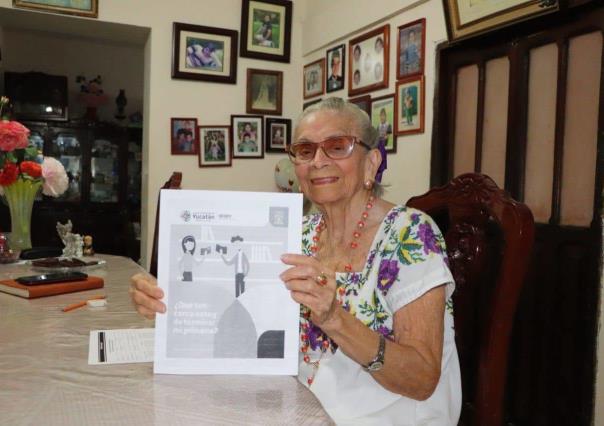 Yucateca de 94 años termina la primaria: el inspirador caso de María Grimilda Dorantes