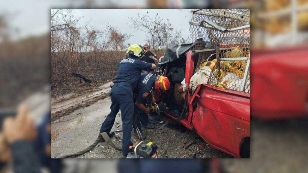 Se fuga tras dejar a una persona prensada en la vía Colonia Yucatán-El Cuyo