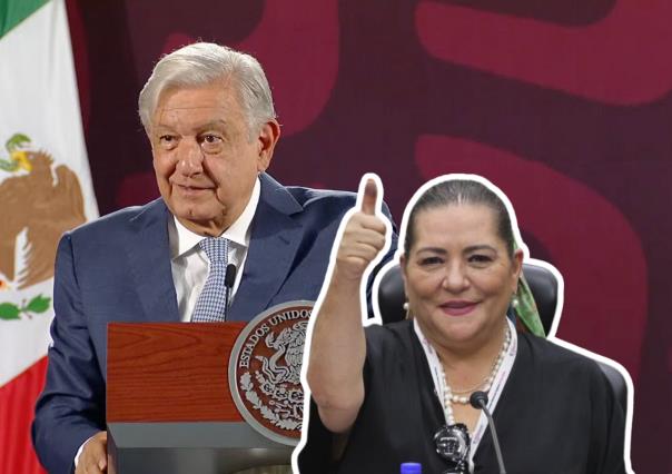 AMLO defiende a presidenta del INE