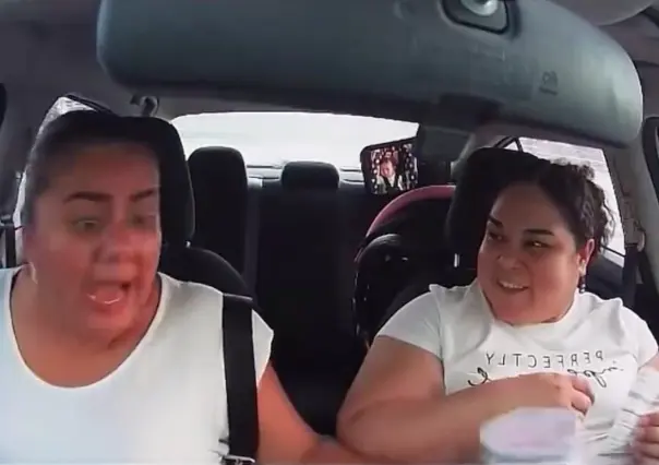 Mujer se equivoca de vehículo y se vuelve viral en redes (VIDEO)