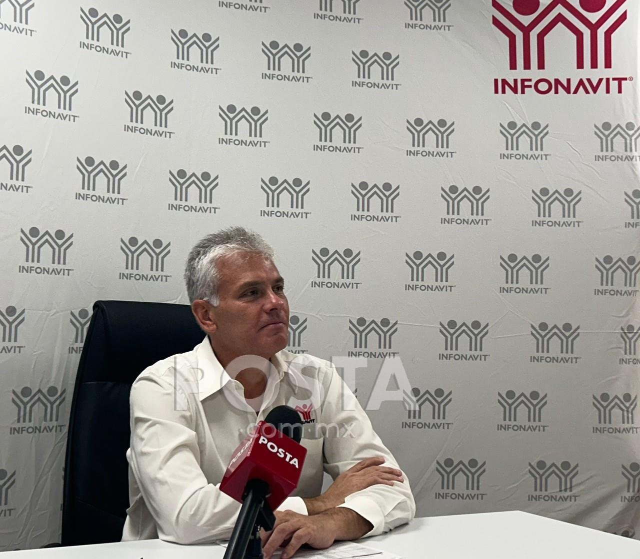 Sergio Manuel Zertuche Romero, Delegado del Infonavit en Nuevo León. Foto: POSTA