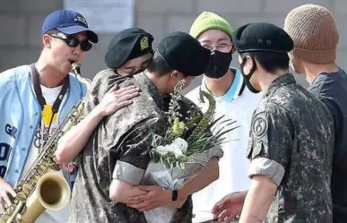 ¡Ya salió! Jin de BTS completa su Servicio Militar y está de regreso