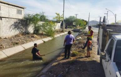 Prohíbe Gómez Palacio nadar en canales de riego: Habrá sanciones