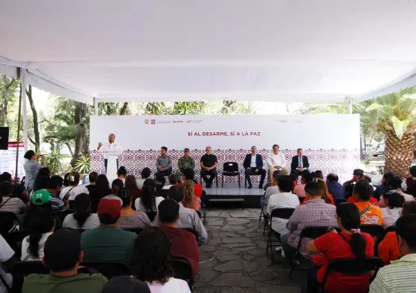 Azcapotzalco dice sí a la paz: Gobierno de CDMX inaugura nuevo módulo de desarme