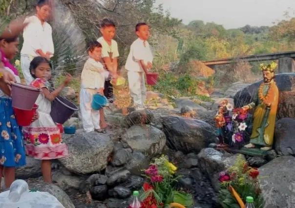 Hacen rituales para que llueva en Huejutla, Hidalgo