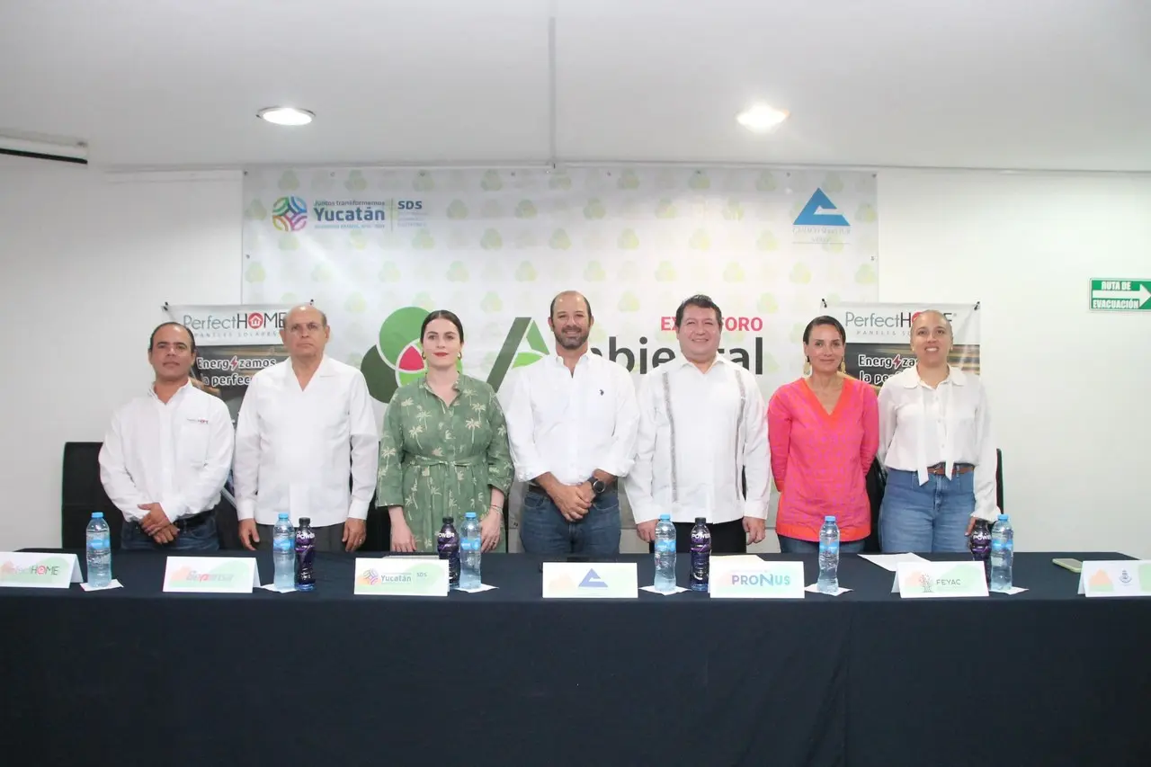 Presentación de la Expo Foro Ambiental en su octava edición. Foto: Canaco