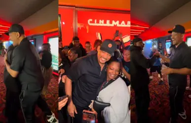 Will Smith sorprende a fans en cine de Los Ángeles (VIDEO)