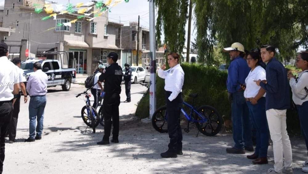 Refuerzan seguridad en San Mateo Atenco