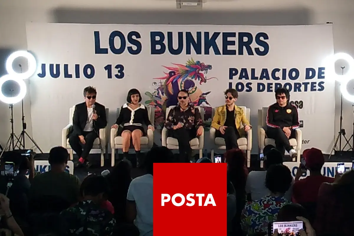 Los Bunkers en rueda de prensa, Foto: POSTA Méxco/ Enrique Pérez Huerta