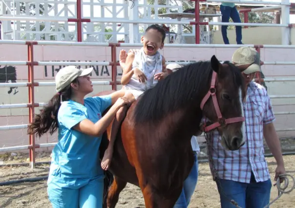 La equinoterapia en niños con discapacidad