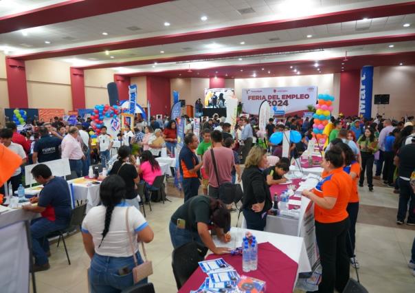 Más de mil 700 vacantes ofertadas en la Feria de Empleo de Nuevo Laredo