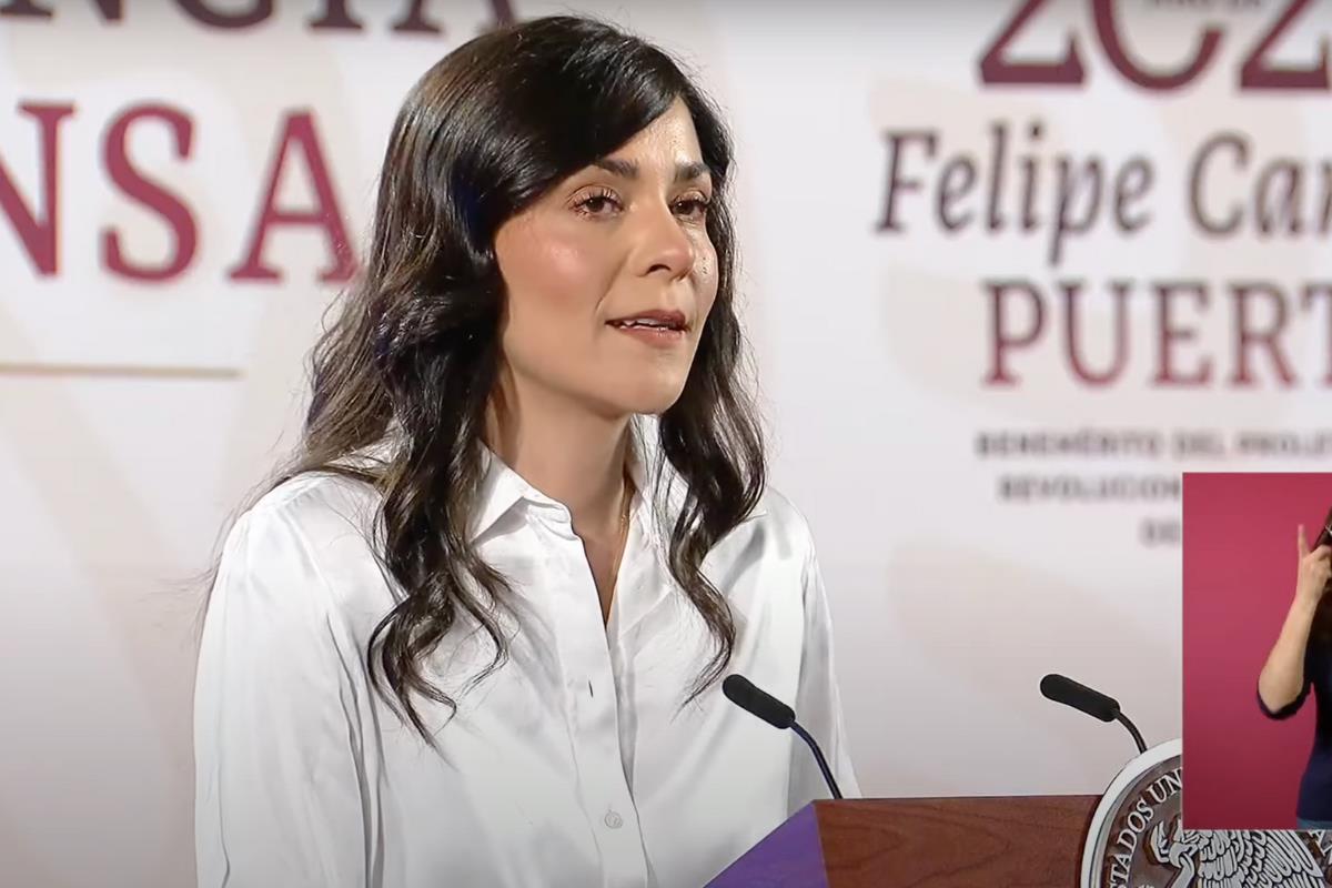 Ana Elizabeth García Vilchis desmintió dichos sobre Pensiones IMSS y reforma de vivienda. Foto: Especial