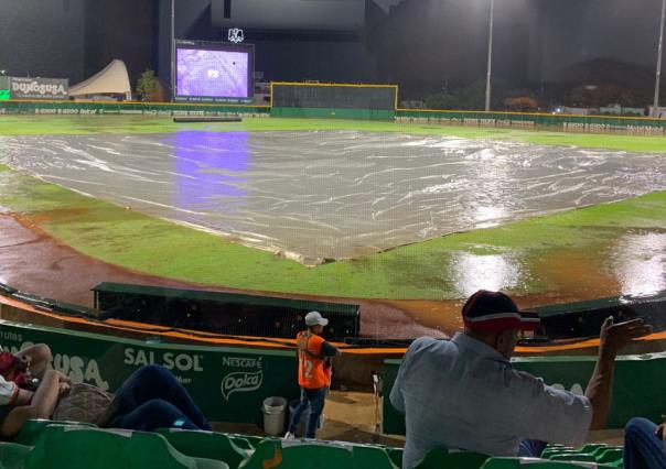 La lluvia impide el juego entre Leones de Yucatán y Bravos de León