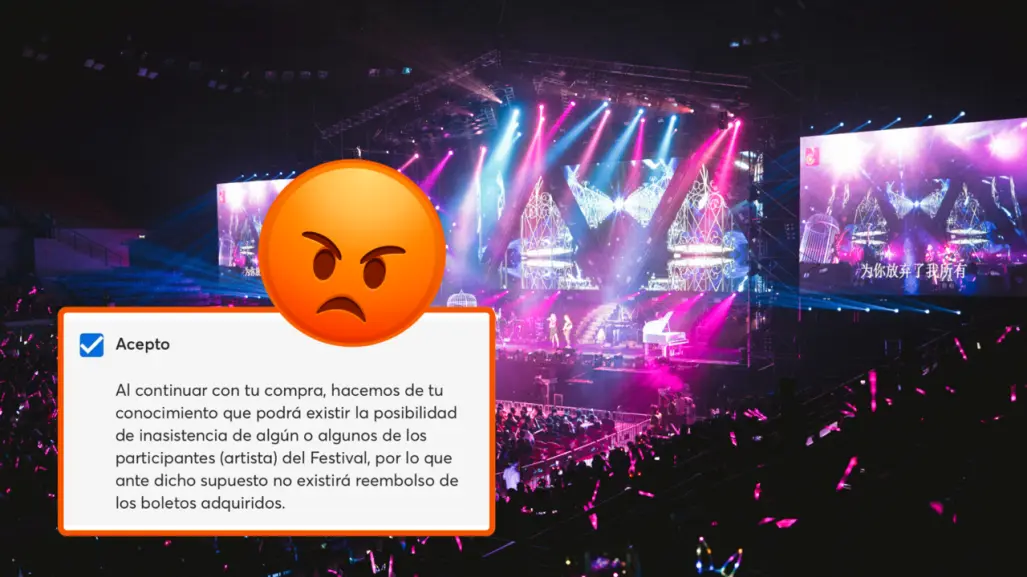 ¡¿Qué?! Ticketmaster ya no reembolsará si los artistas cancelan presentaciones 