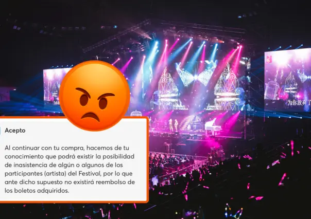 ¡¿Qué?! Ticketmaster ya no reembolsará si los artistas cancelan presentaciones 