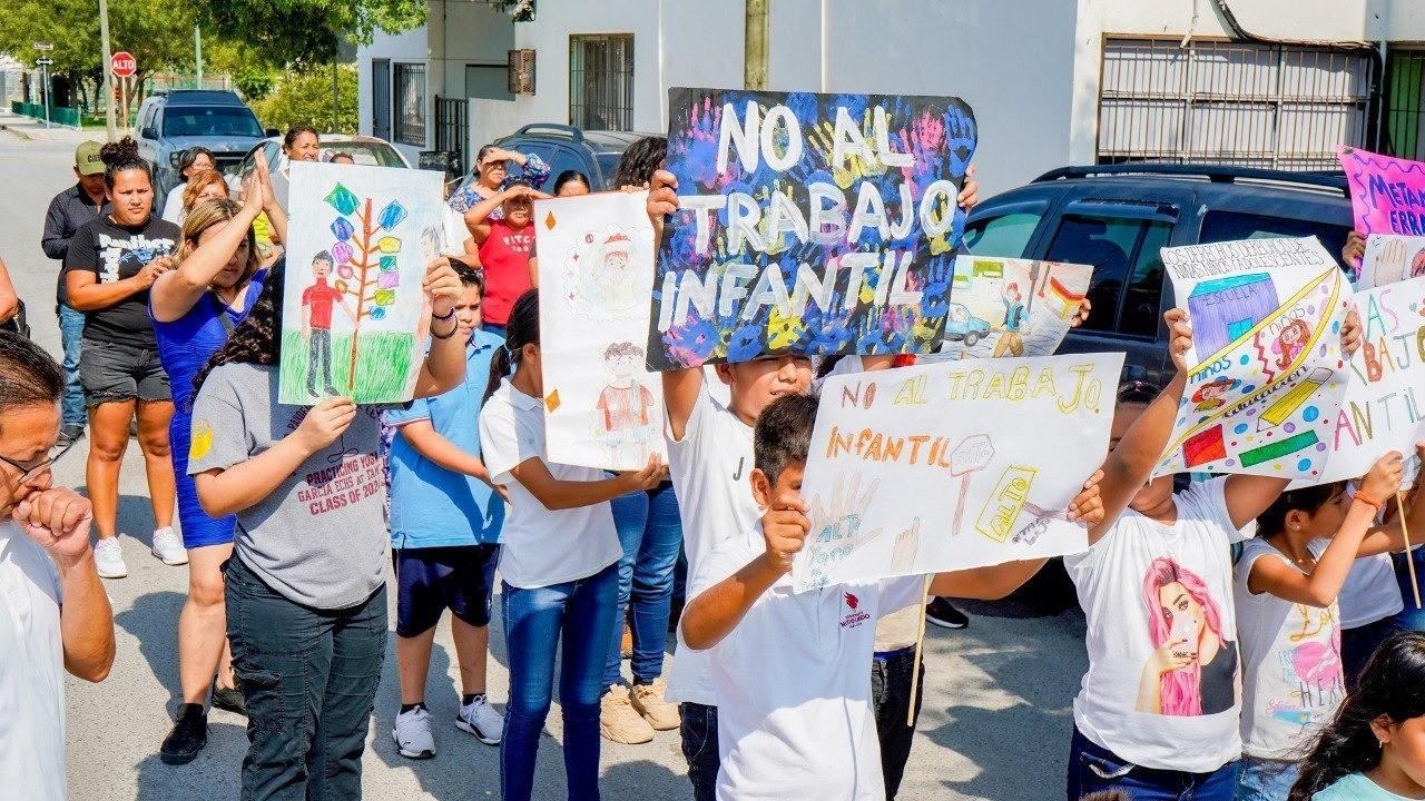 Estas acciones reflejan el compromiso del DIF de Nuevo Laredo con la erradicación del trabajo infantil. Foto: Ruth Vilches