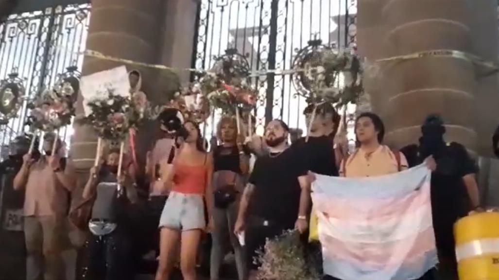 Personas trans protestan contra transfeminicidios en la CDMX: ¡Justicia ya!