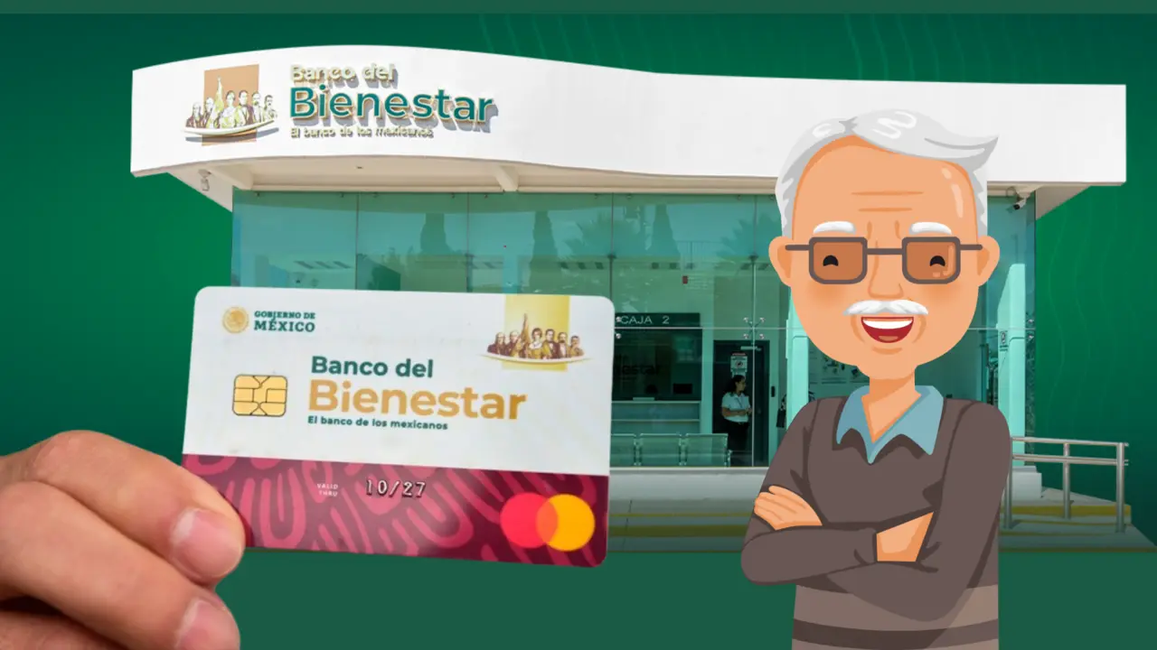 Banco y tarjeta del Bienestar / Foto: Gobierno de México