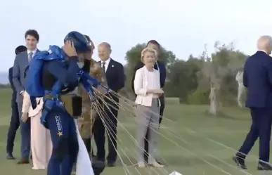 VIDEO: Biden desorientado en el G7, recibe ayuda de Ministra italiana