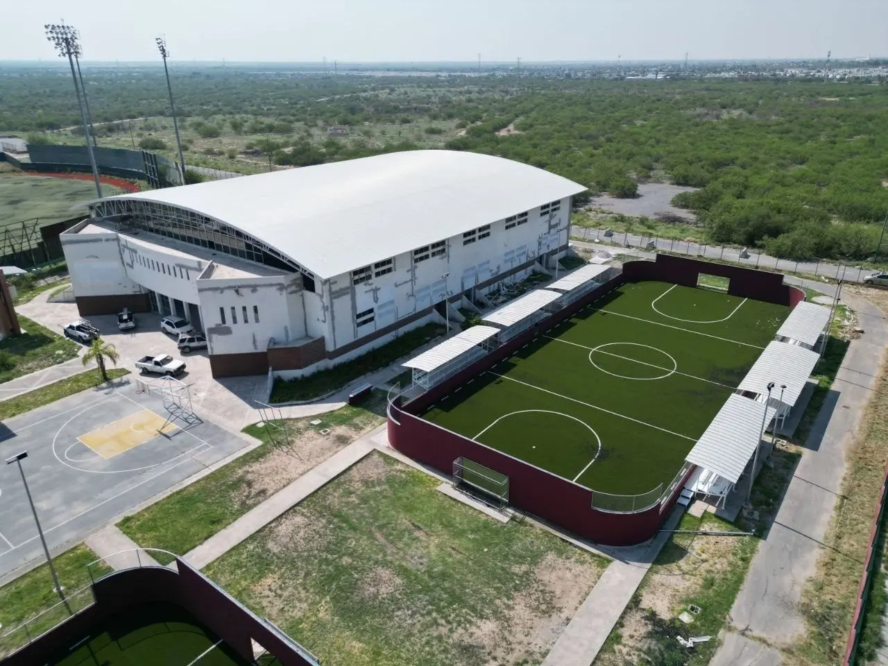 La Ciudad Deportiva se perfila como un lugar clave para el desarrollo deportivo y recreativo de los habitantes del poniente. Foto: Ruth Vilches