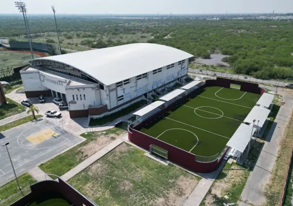 Culmina la rehabilitación de la Ciudad Deportiva al poniente de Nuevo Laredo