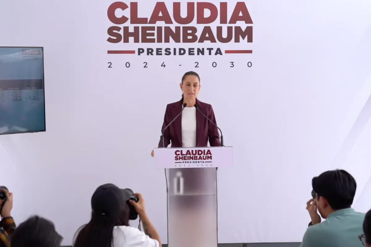 Claudia Sheinbaum en conferencia de prensa del 13 de junio. Captura de pantalla / YouTube