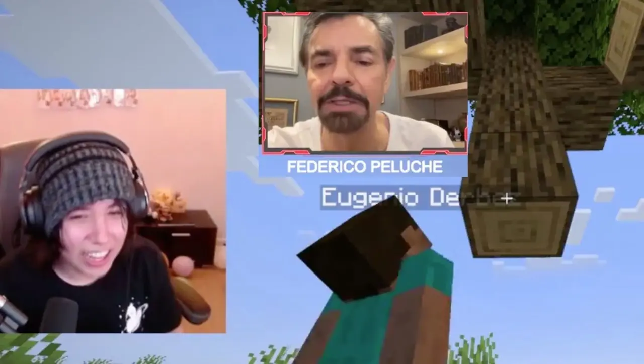 Este inusual encuentro en el mundo virtual sorprendió a los seguidores de ambos, ya que Eugenio Derbez nunca antes había sido visto jugando videojuegos en público. Foto: X.