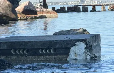 Mar Libre evita desastre ambiental al retirar muelle contaminante en La Paz, BCS