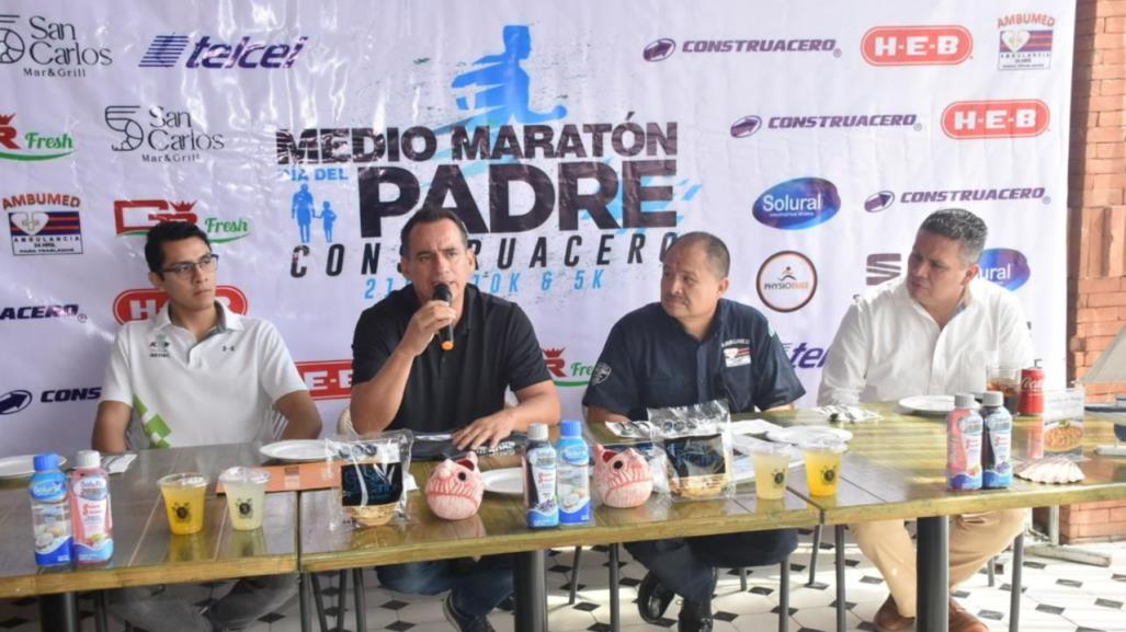 ¡Córrale apá! Presentan el Medio Maratón Día del Padre en Torreón