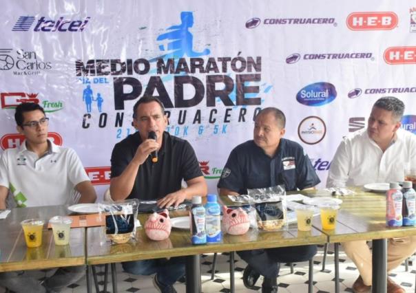 ¡Córrale apá! Presentan el Medio Maratón Día del Padre en Torreón