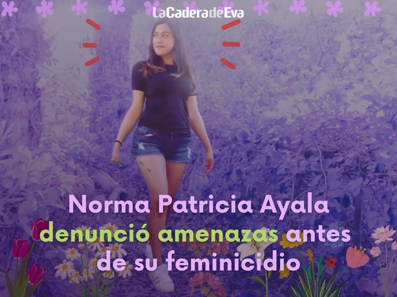 Norma Patricia ayala. Foto: @LaCaderadeEva