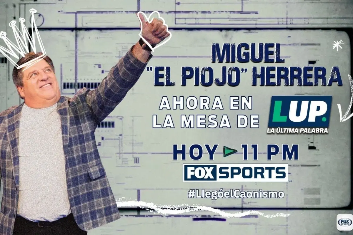 Miguel Piojo Herrera se incorpora a las filas de Fox Sports