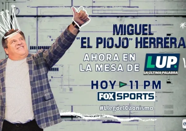 ¡Increíble! Miguel Piojo Herrera será analista de Fox Sports en LUP