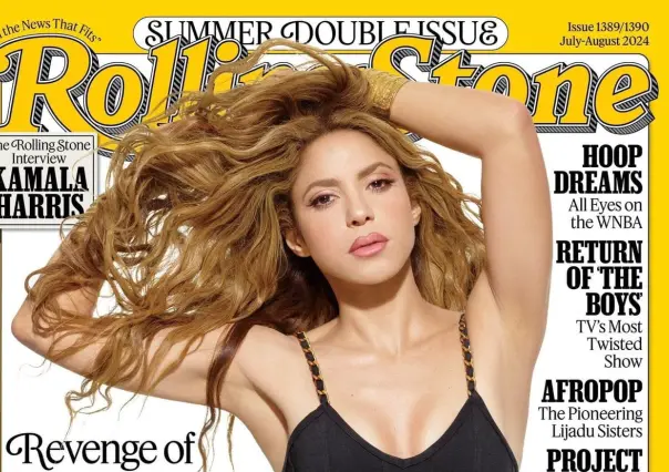 Shakira en la portada de la revista Rolling Stone en su edición de verano (FOTO)