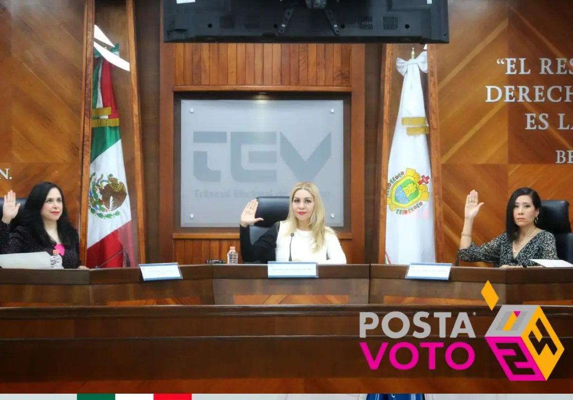 La magistrada presidenta del TEV, Tania Celina Vásquez Muñoz, reveló que tras las elecciones del 2 de junio, han llegado 21 recursos y se esperan 50 más próximamente. Foto: Rosalinda Morales / POSTA