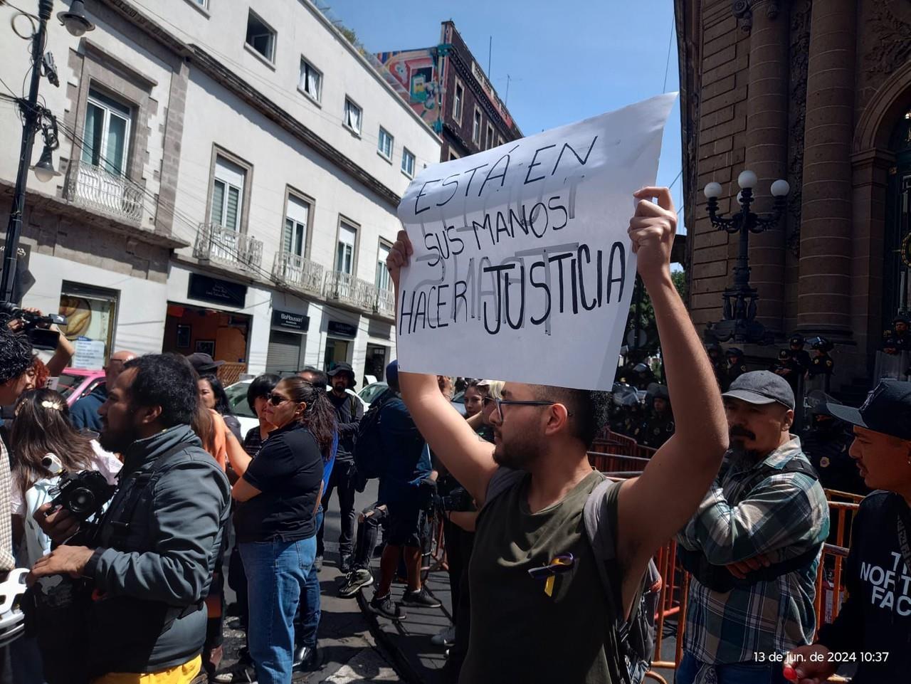 Protesta de comunidad trans. Foto: Ramón Ramírez