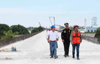 Mauricio Vila supervisa el avance del Viaducto Elevado en Progreso