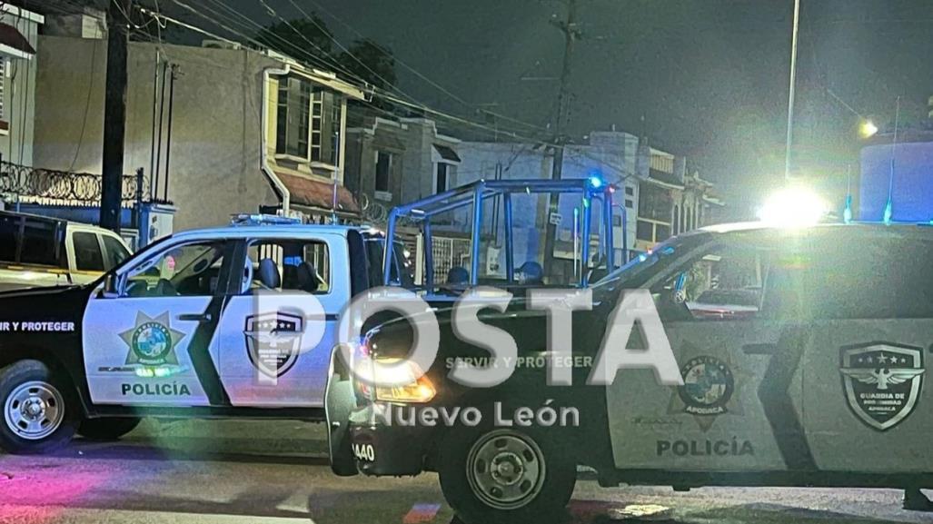 Balacera alarma en Apodaca; policías nunca llegaron