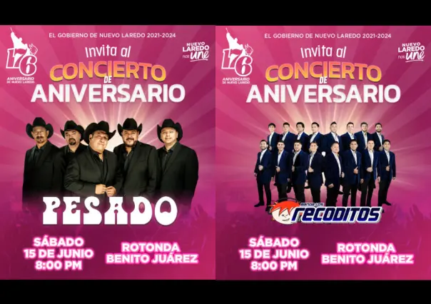 Cerrarán vialidades por concierto de aniversario con Pesado y Banda los Recodito