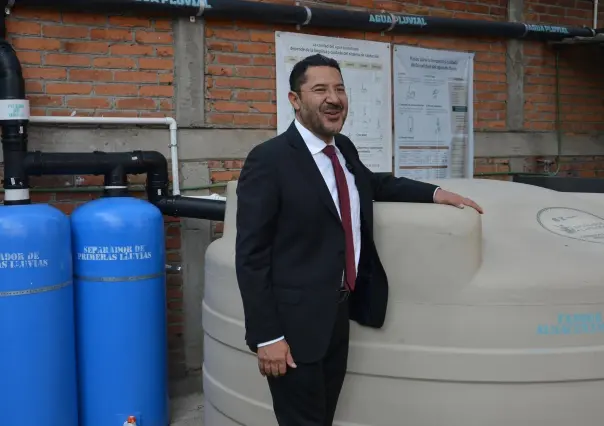 CDMX instala 2 mil 200 sistemas de captación de lluvia en escuelas públicas