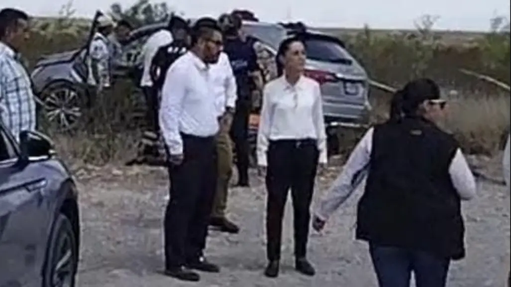 Equipo de Claudia Sheinbaum sufre accidente en Monclova, Coahuila