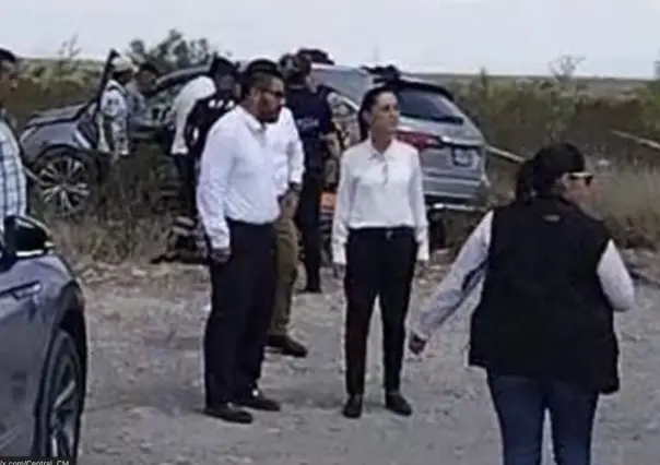 Equipo de Claudia Sheinbaum sufre accidente en Monclova, Coahuila