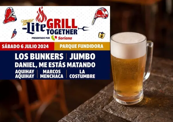 Miller Lite Grill Together: entre parrillas, música y cheve en Monterrey