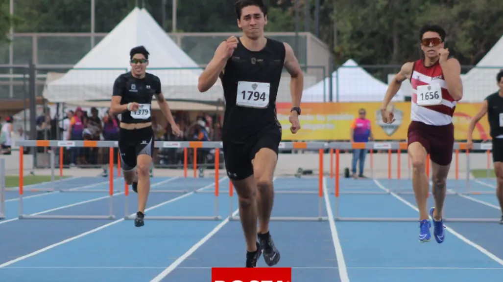 Josema Higuera conquista oro en 400m vallas para Veracruz en los Juegos CONADE