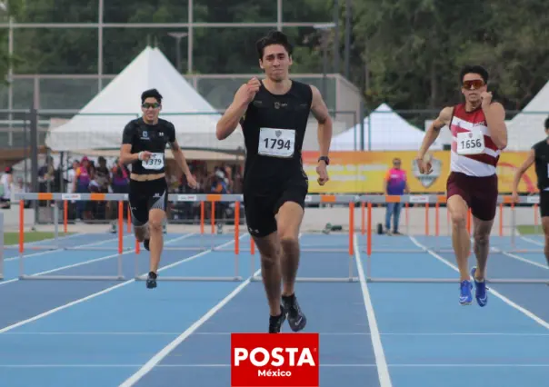 Josema Higuera conquista oro en 400m vallas para Veracruz en los Juegos CONADE